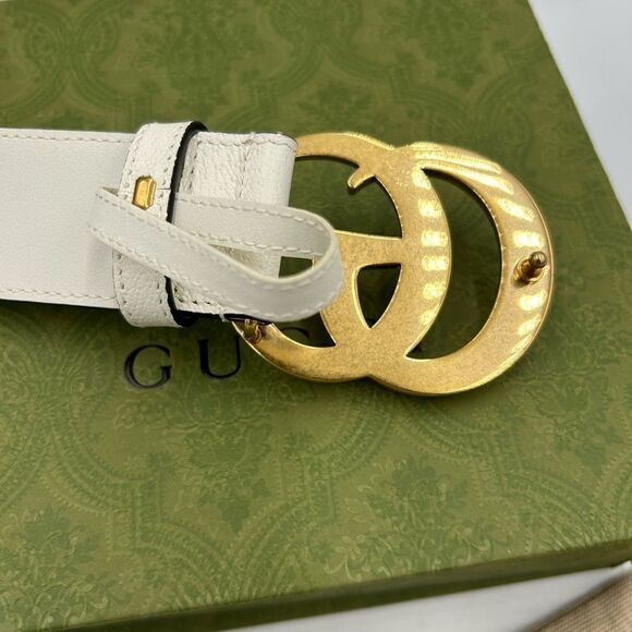 Unisex Gucci, X Adidas, GG Marmont, leather belt size size 90 cm/36 inches Italy main image 7